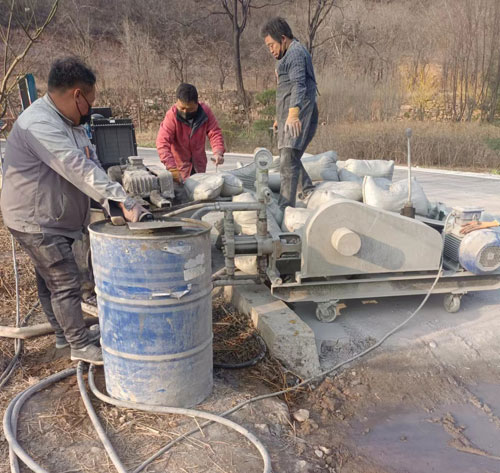 大兴路面下沉注浆